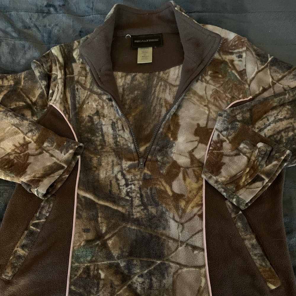 Realtree fleece pullover